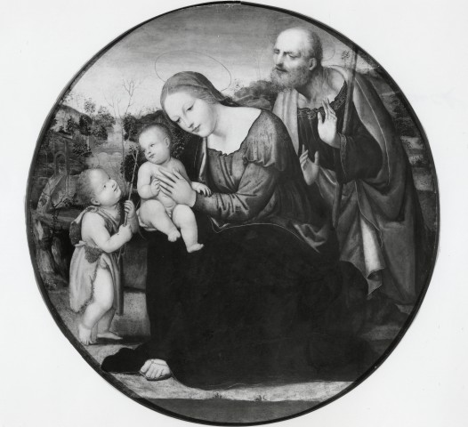 Christie's — Bazzi Giovanni Antonio (Sodoma) - sec. XVI - Sacra Famiglia con san Giovannino — insieme